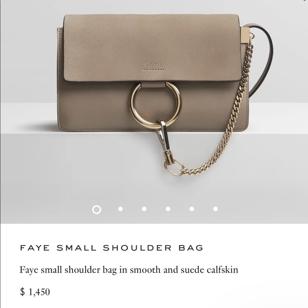Chloe Faye Bag NWT